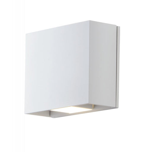 ET2 Alumilux Cube Wall Sconce Model: E41328-WT