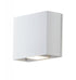 ET2 Alumilux Cube Wall Sconce Model: E41328-WT