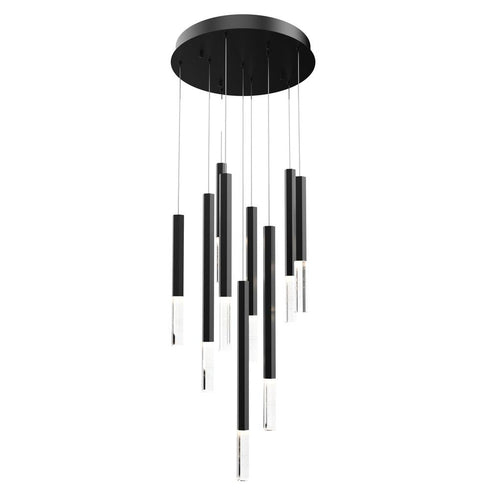 ET2 Diaphane Multi Light Pendant Model: E11029-95BK