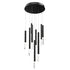 ET2 Diaphane Multi Light Pendant Model: E11029-95BK
