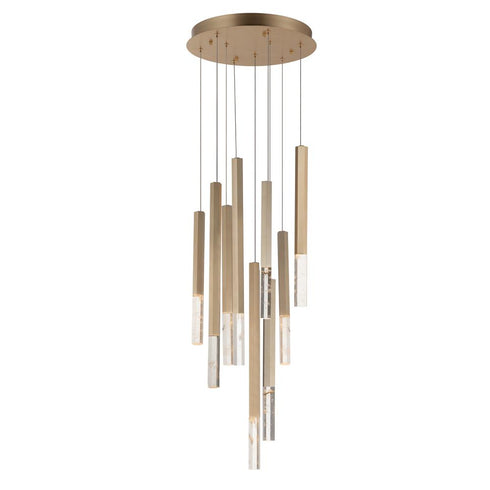 ET2 Diaphane Multi Light Pendant Model: E11029-95BK