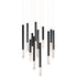 ET2 Diaphane Multi Light Pendant Model: E11032-95BK