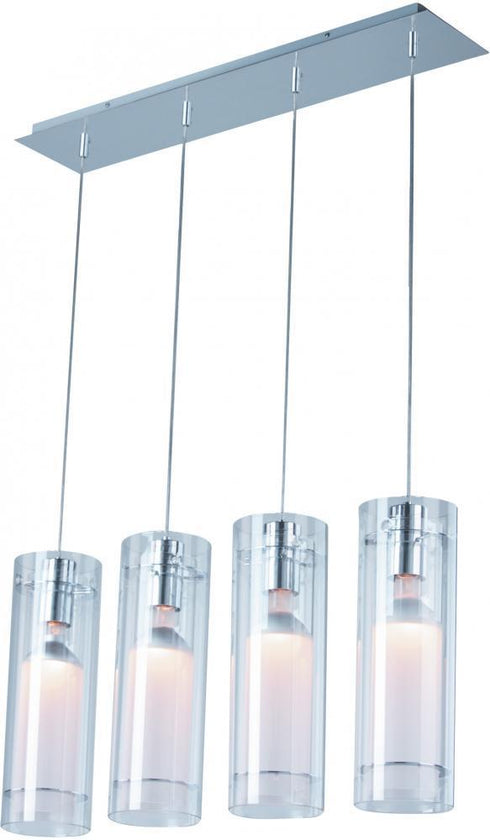 ET2 Frost 4 Light Pendant Model: E22001-10