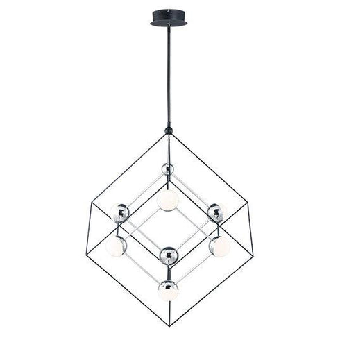 ET2 Ion 7 Light LED Pendant Model: E20446-BKPC