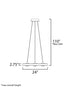 ET2 Nodes Ring Pendant Model: E23512-BK