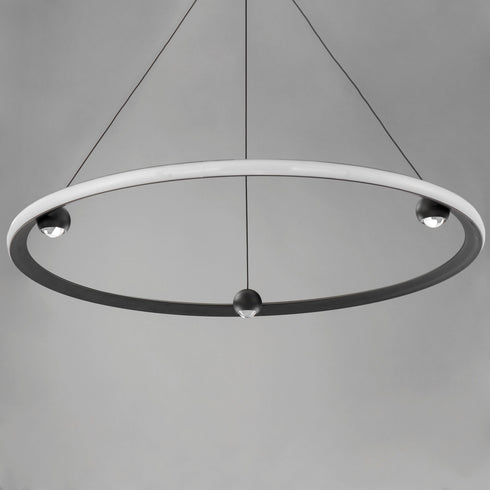 ET2 Nodes Ring Pendant Model: E23514-BK