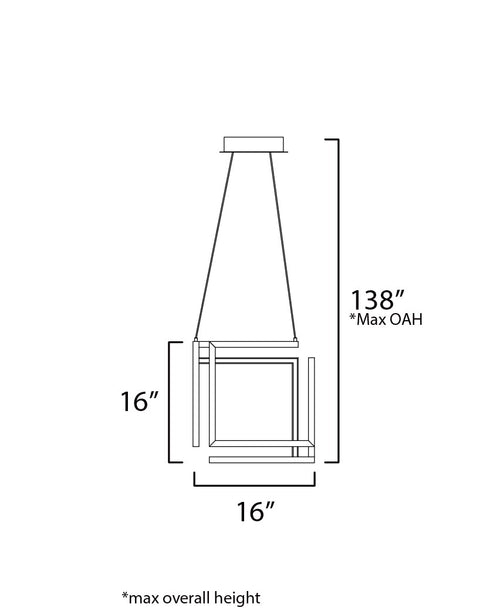 ET2 Penrose Single Pendant Model: E21262-BK