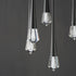 ET2 Pierce Multi Light Pendant Model: E24225-122BK