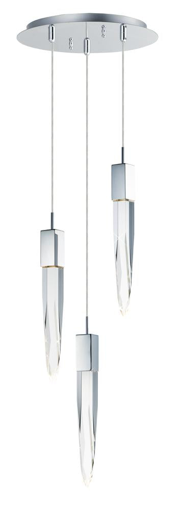 ET2 Quartz Multi Light Pendant Model: E31243-20BK