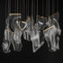 ET2 Rinkle Multi Light Pendant Model: E24878-133FG