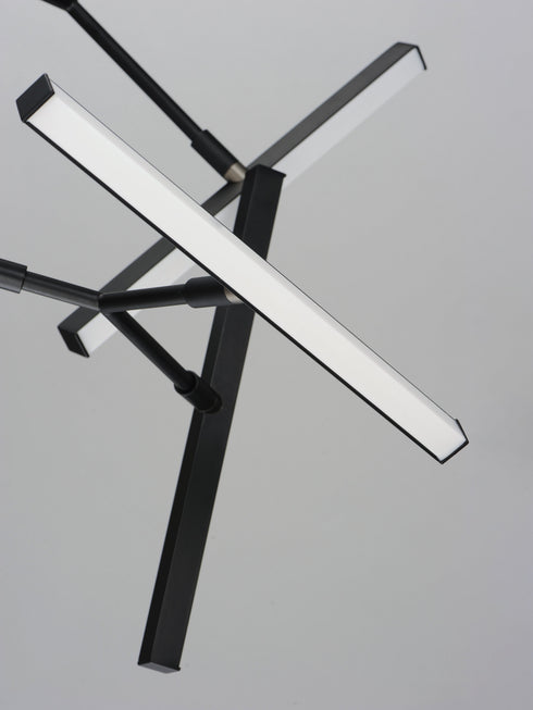 ET2 Robotica Multi Light Pendant Model: E21244-BK