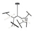 ET2 Robotica Multi Light Pendant Model: E21246-BK