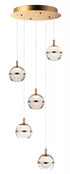ET2 Swank Multi Light Pendant Model: E24595-93PC