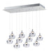 ET2 Swank Multi Light Pendant Model: E24599-93PC