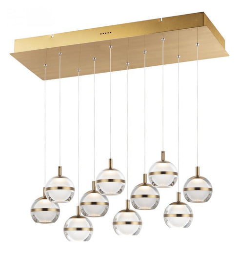 ET2 Swank Multi Light Pendant Model: E24599-93PC