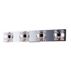 ET2 Tiara 4 Light LED Bath Vanity Light Model: E20334-20PC