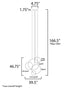 ET2 Union Multi Light Pendant Model: E20375-MPLT