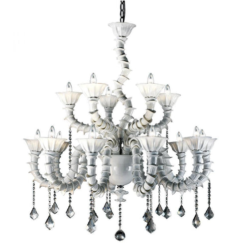 Eurofase 19535-012 Firolia 18-light Chandelier, Chrome Finish