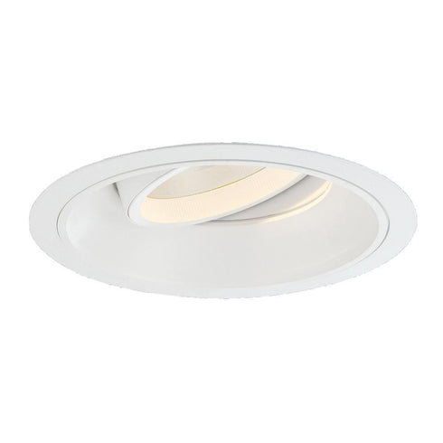 Eurofase 21868 LED Rec 8 Inch Gimbal 24 Watt White Model: 21868-016