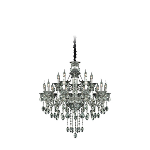 Eurofase 23127-029 Venetian 15lt Chandelier Smoke