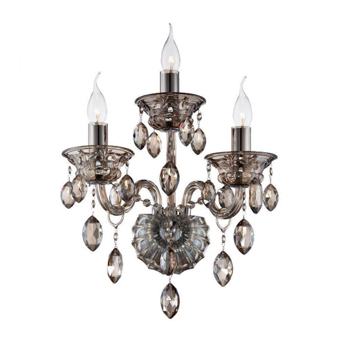 Eurofase 25673-012 Venetian 3-light Wall Sconce, Cognac Brandy Finish