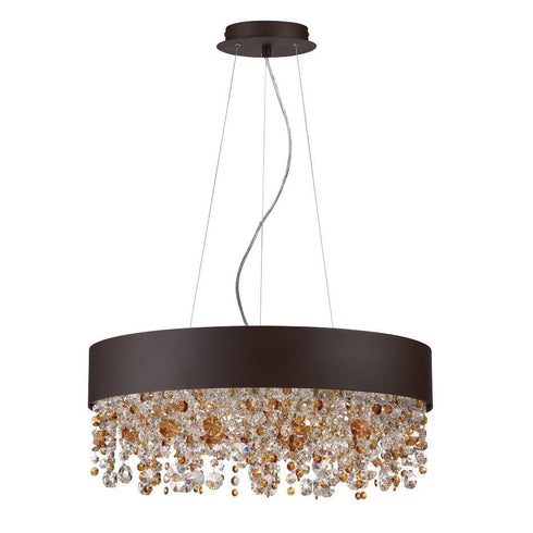 Eurofase 28150-022 Romanelli 6-light Chandelier, Bronze Finish
