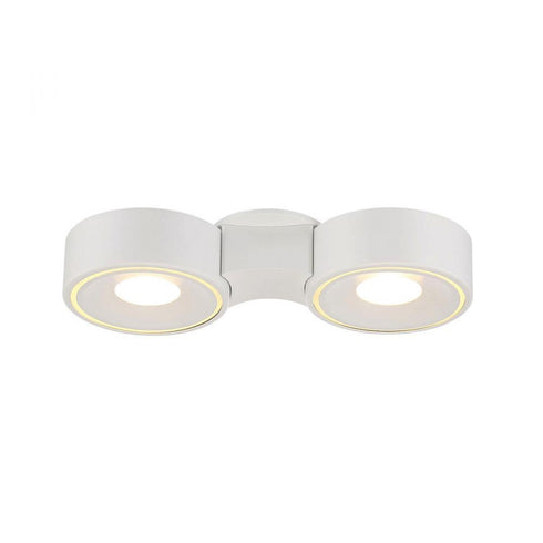 Eurofase 30275-010 Stavro 2-light LED Surface Mount, White Finish