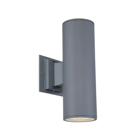 Eurofase 30349 Outdoor LED Wallmount 10 Watt Up Down Grey Model: 30349-018