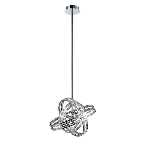 Eurofase Ace 3 Light Pendant Chrome Clear Model: 26611-013