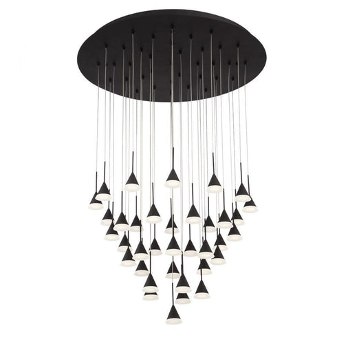 Eurofase Albion 36 Light LED Chandelier White Model: 28178-019