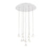 Eurofase Albion1 4 Light LED ChandelierWhite Model: 28177-012