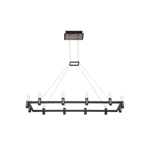 Eurofase Altamont Tubes Of LED Light Housed By Sleek Black And Model: 37047-016