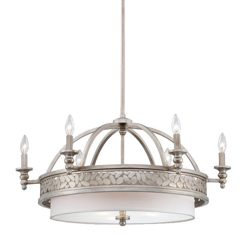 Eurofase Amano 9 Light Chandelier Silver Model: 23095-014