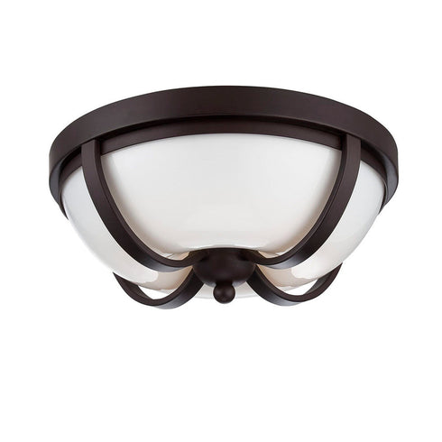 Eurofase Andrew LED Flushmount With Blown Opal Glass Diffuser Model: 26637-020