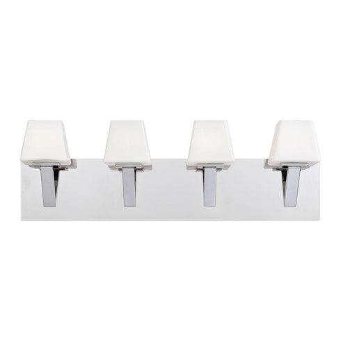 Eurofase Anglo 4 Light Bathbar Chrome Model: 23043-015