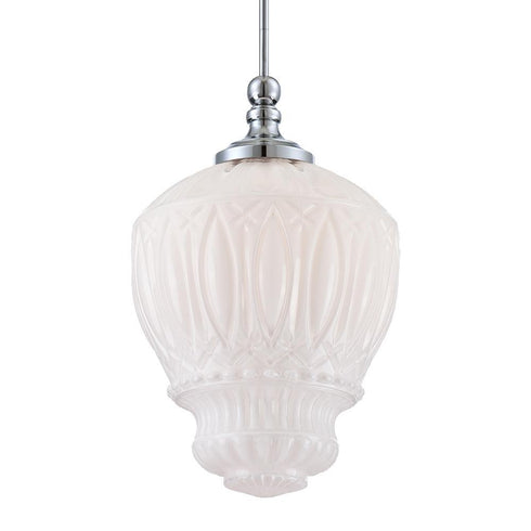 Eurofase Antico 1 Light Pendant Chrome Model: 25697-018