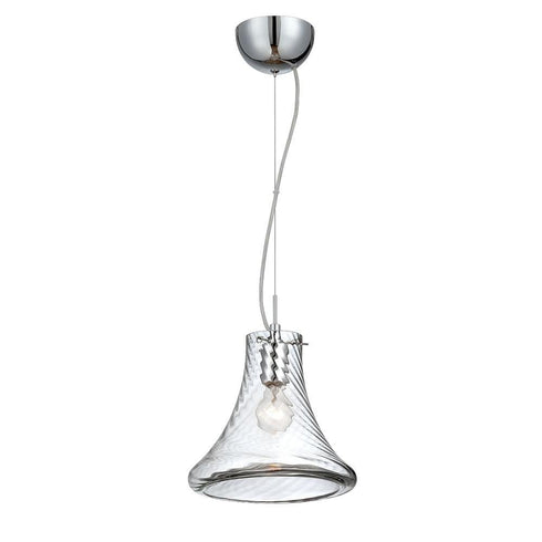 Eurofase Bloor 1 Light Pendant Small Chrome Model: 26250-014