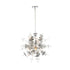 Eurofase Bonazzi 6 Light Chandelier Chrome Model: 34082-027