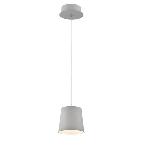 Eurofase Borto 1 Light LED Pendant Grey Model: 28161-035