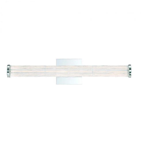 Eurofase Braid 1 Light Med LED Scn Chrome 16 Watt Model: 31808-019