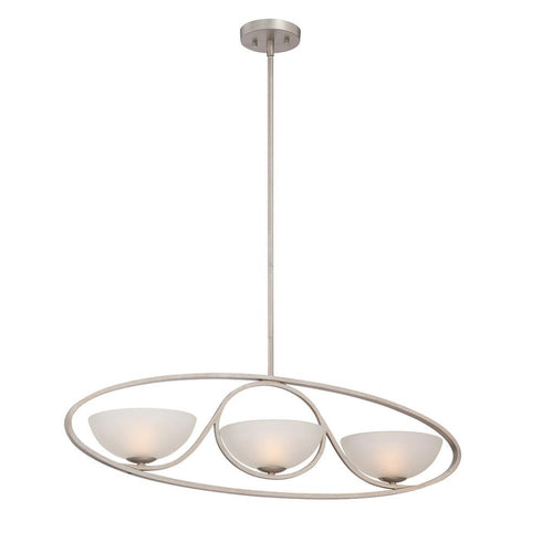 Eurofase Carlucci 3 Light Chandelier Linear S Model: 27974-018