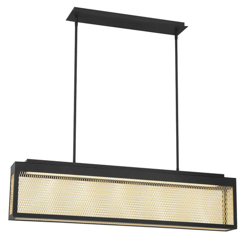 Eurofase COOP Large Rectangular LED Chandelier Model: 35930-013