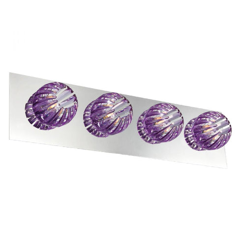 Eurofase Cosmo Sliced Plexiglass Shades With Polished Chrome Model: 23205-048