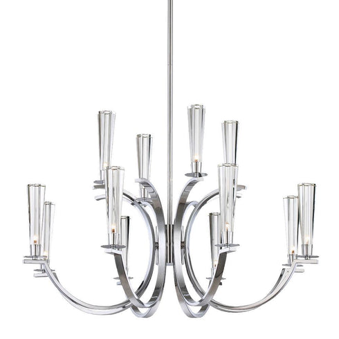 Eurofase Cromo Double Polished Chrome With Casted Glass Model: 25635-010