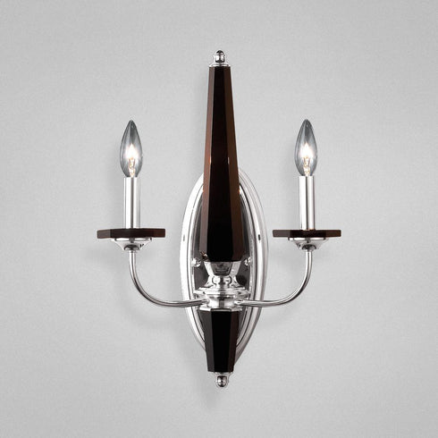 Eurofase Dakar 2 Light Wall Sconce Mahogany Model: 14815-027