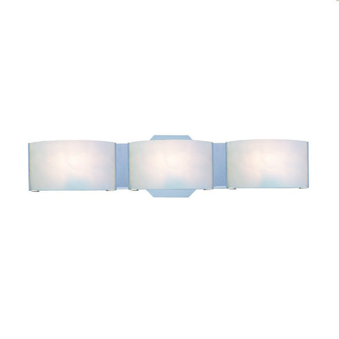 Eurofase Dakota 3 Light Bath Bar Chrome White