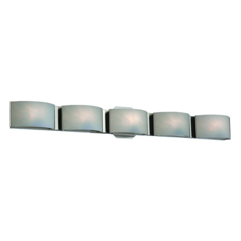 Eurofase DAKOTA 5 Light Bathbar Model: BR-5DAK-2N