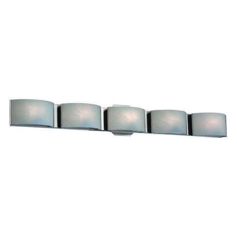 Eurofase Dakota 5 Light Bathbar White Model: 30092-013