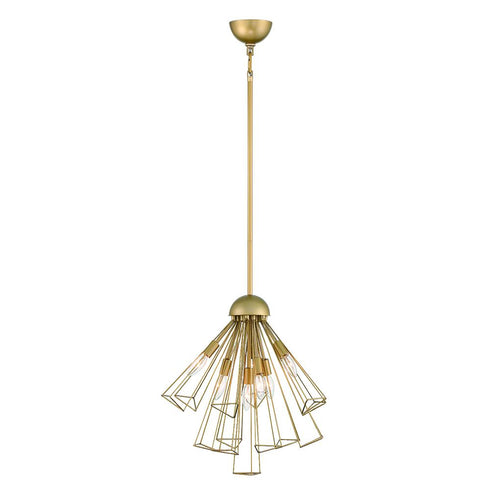 Eurofase Dendelio 7 Light Pendant In Gold Model: 43862-028