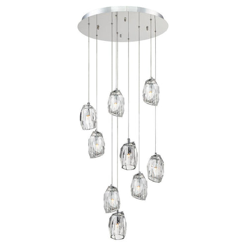 Eurofase Diffi9 Light Chandelierchrome Model: 29088-010